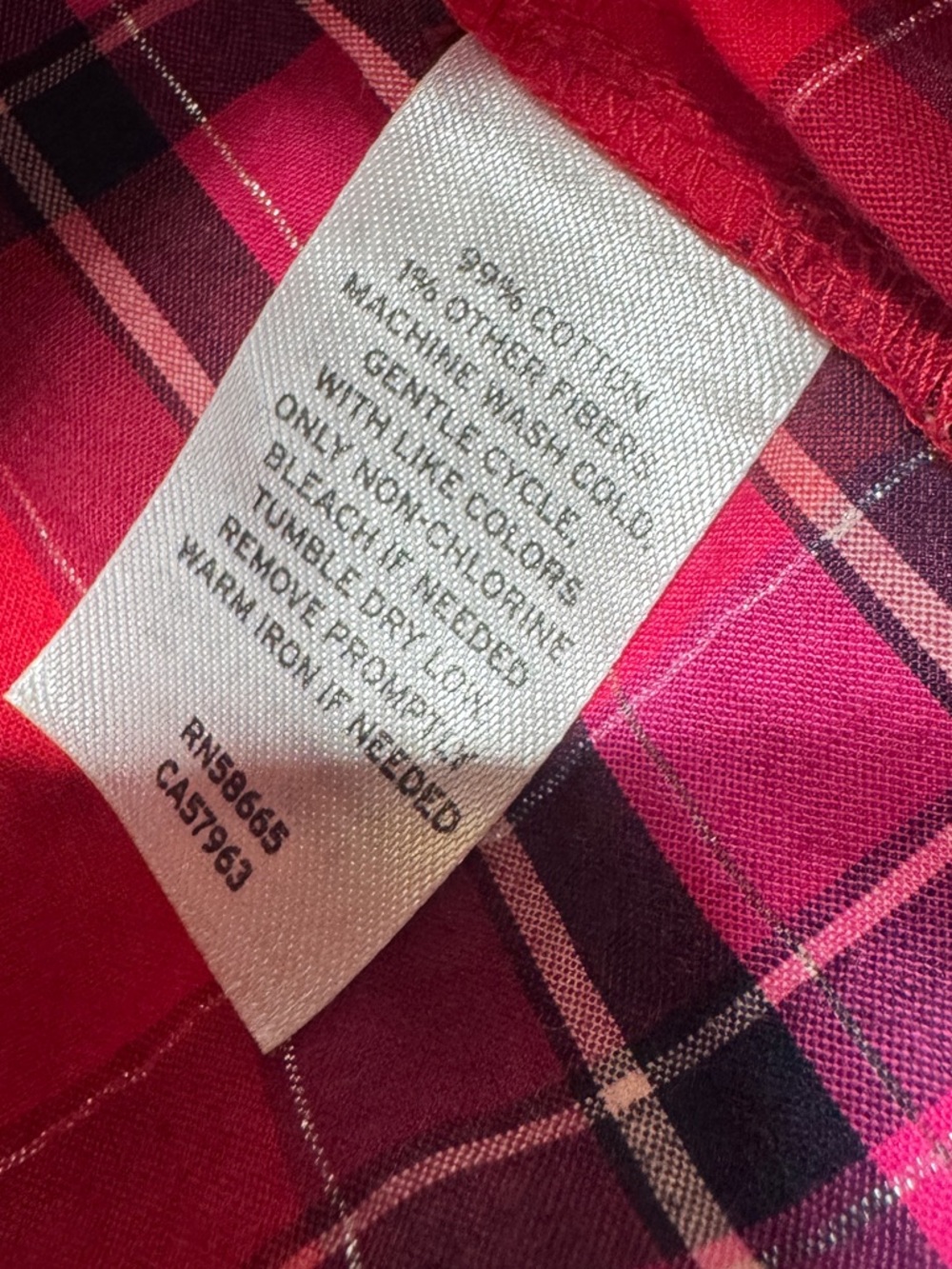 Tucker + Tate Red Pink Silver Plaid Ruffle Holiday Dress Girls Size 2 - Picture 15 of 15